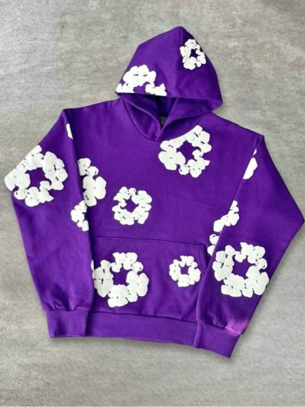 Purple Denim Tears Hoodie